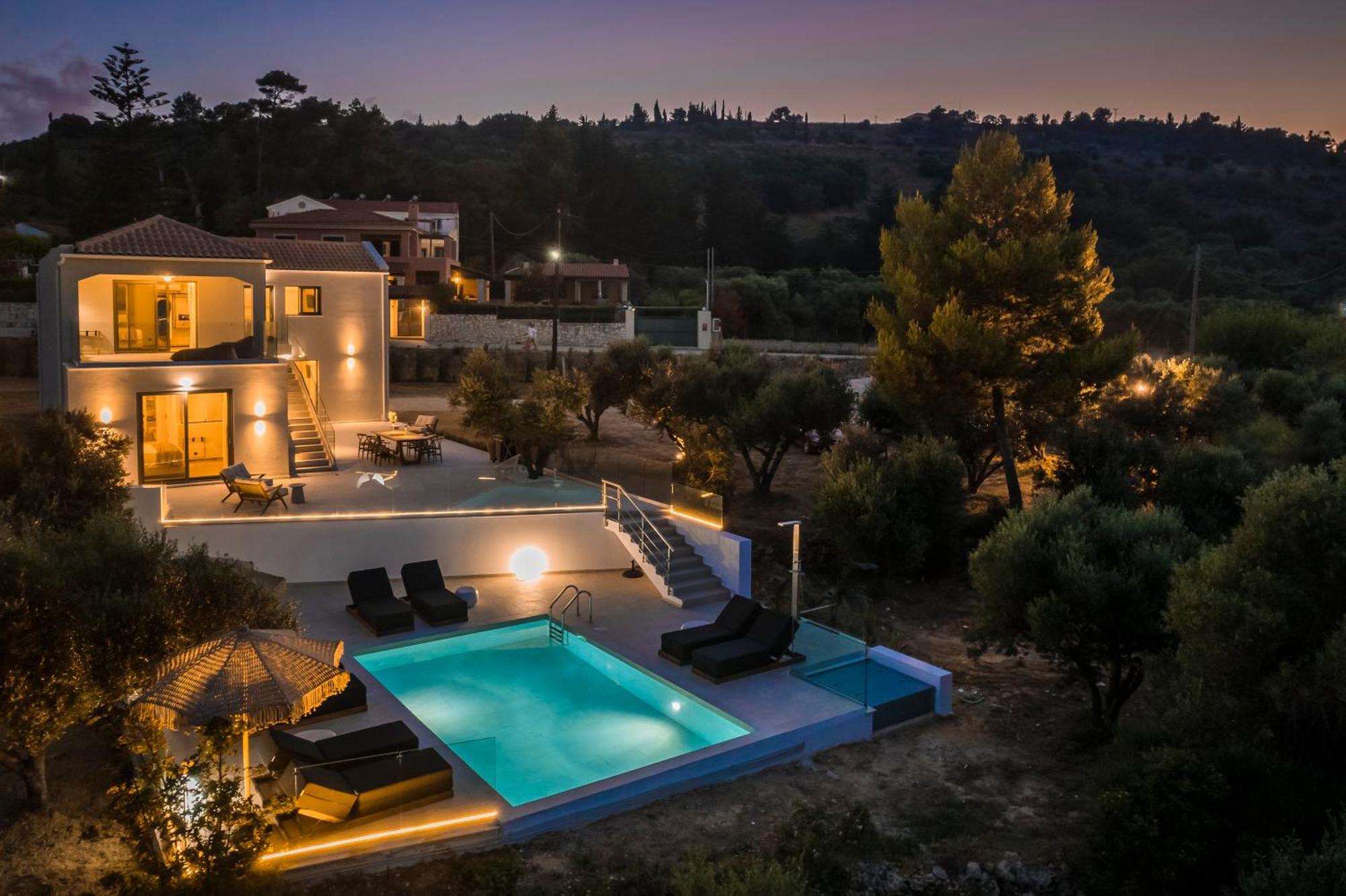 Villa Sensi Lixouri Exteriör bild